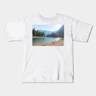 Similkameen River View at Bromley Rock Provincial Park Kids T-Shirt